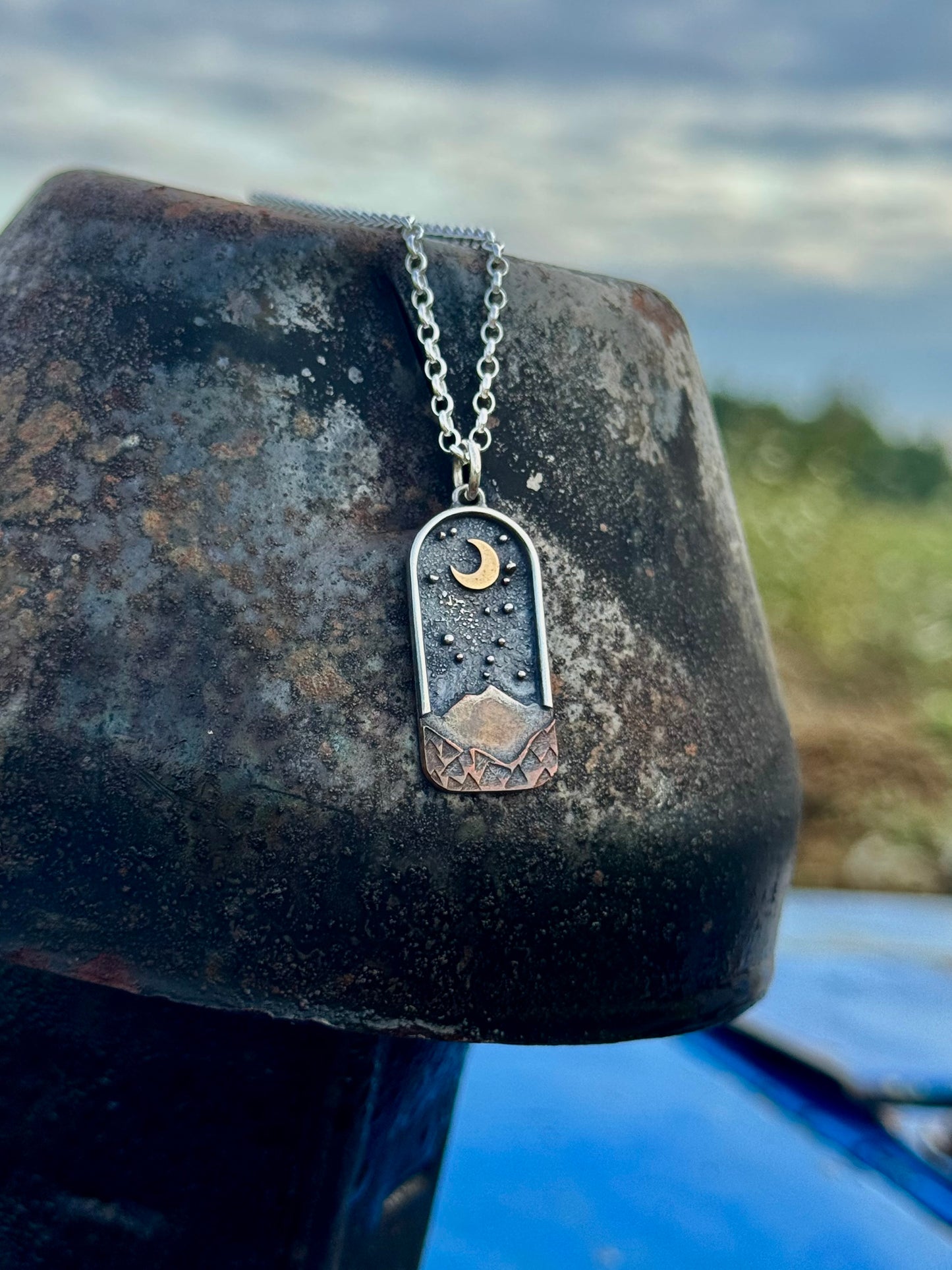 Appalachian Mountain Necklace