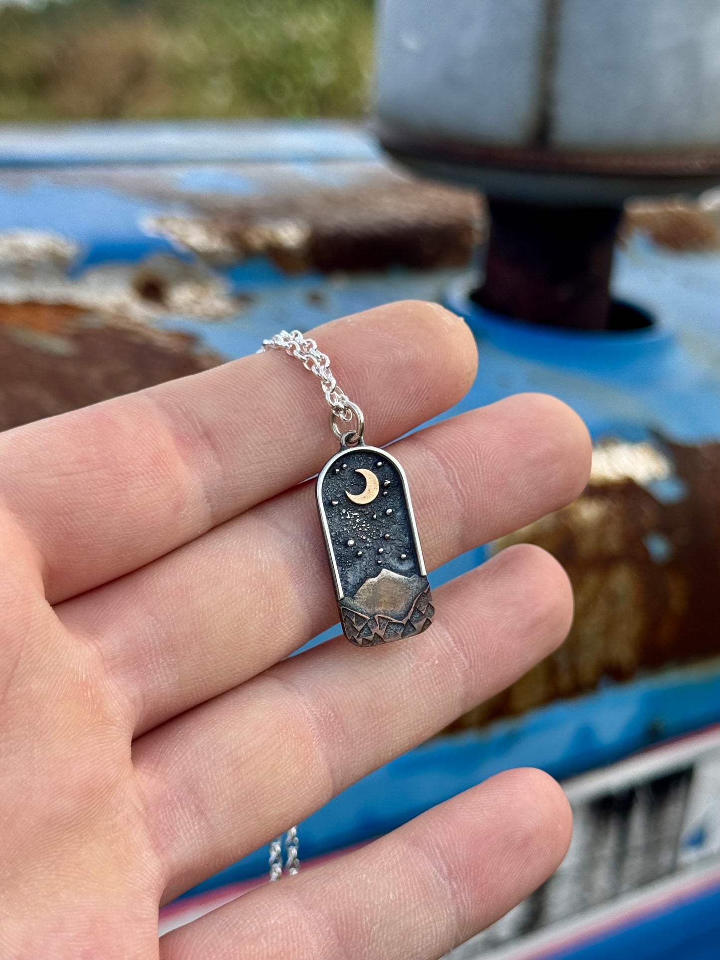 Appalachian Mountain Necklace