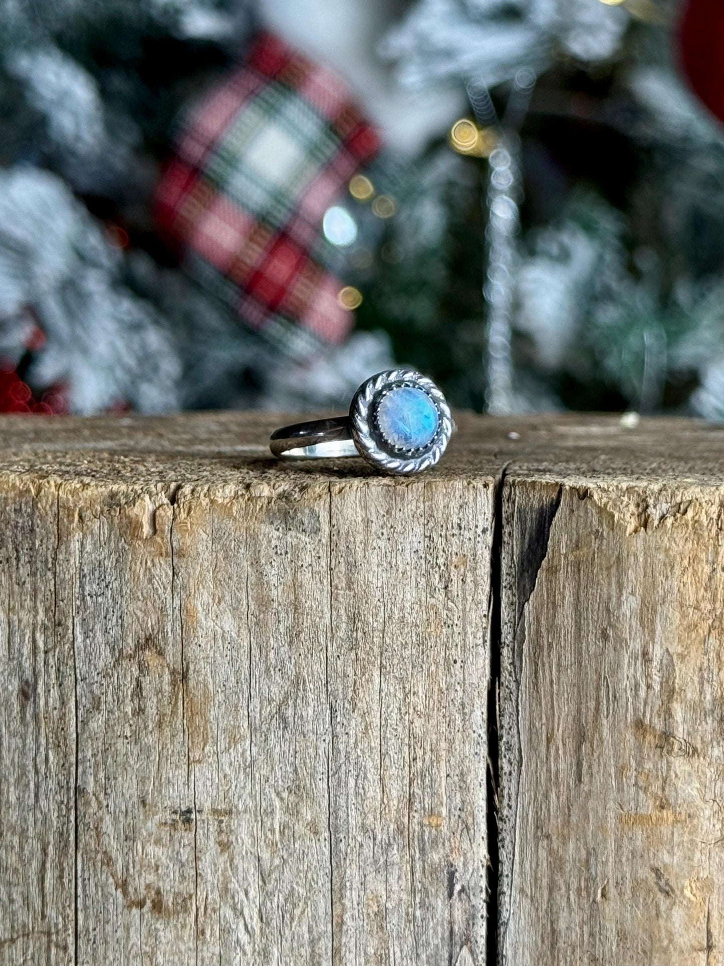 Moonstone Ring, Size 8 Ring, Sterling Moonstone Ring, Moon Ring, Moonstone, Sterling Silver Ring, Handmade Ring, Size 8 Moonstone, Blue Ring