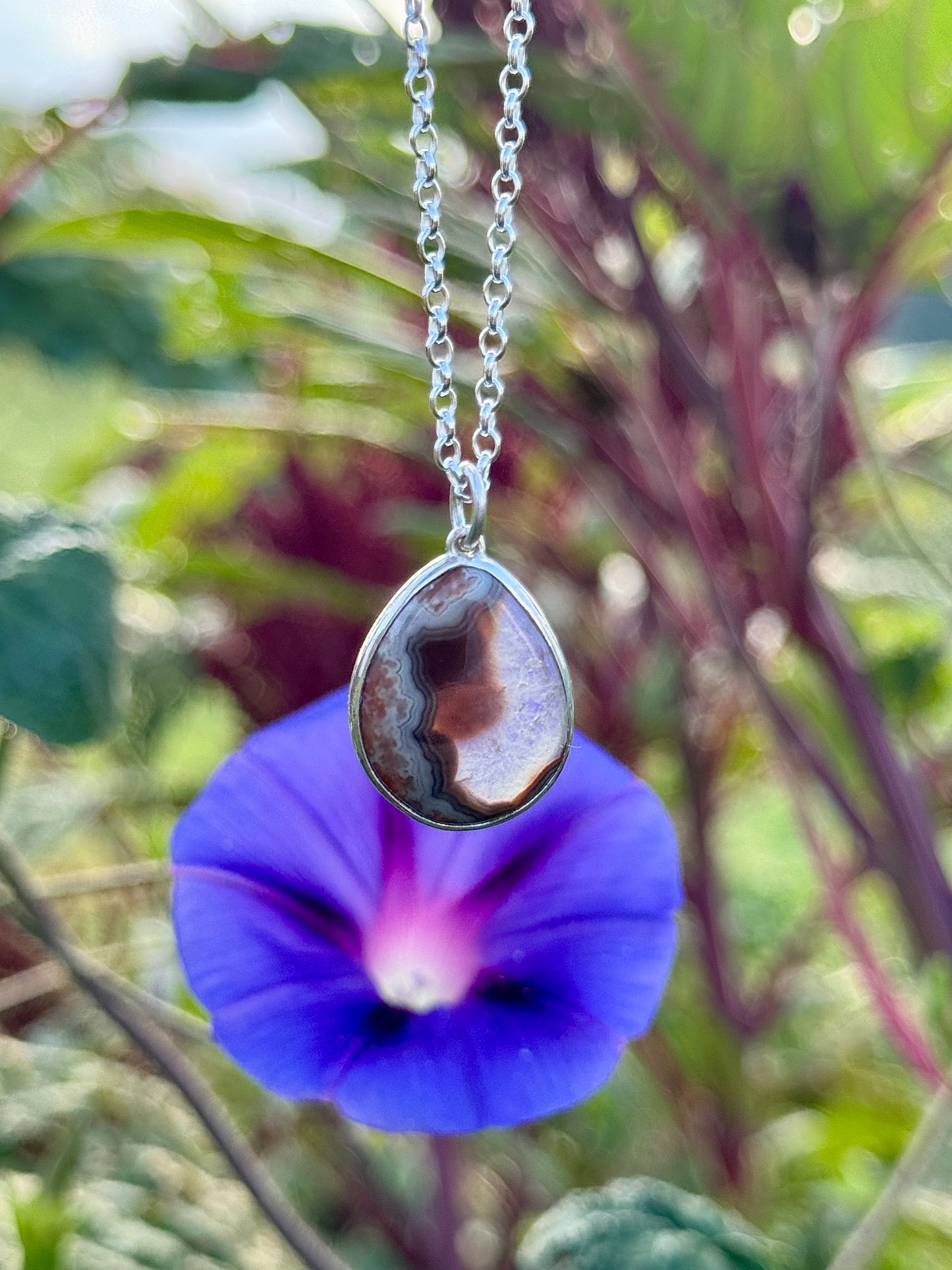 Kentucky Agate with Clear Quartz