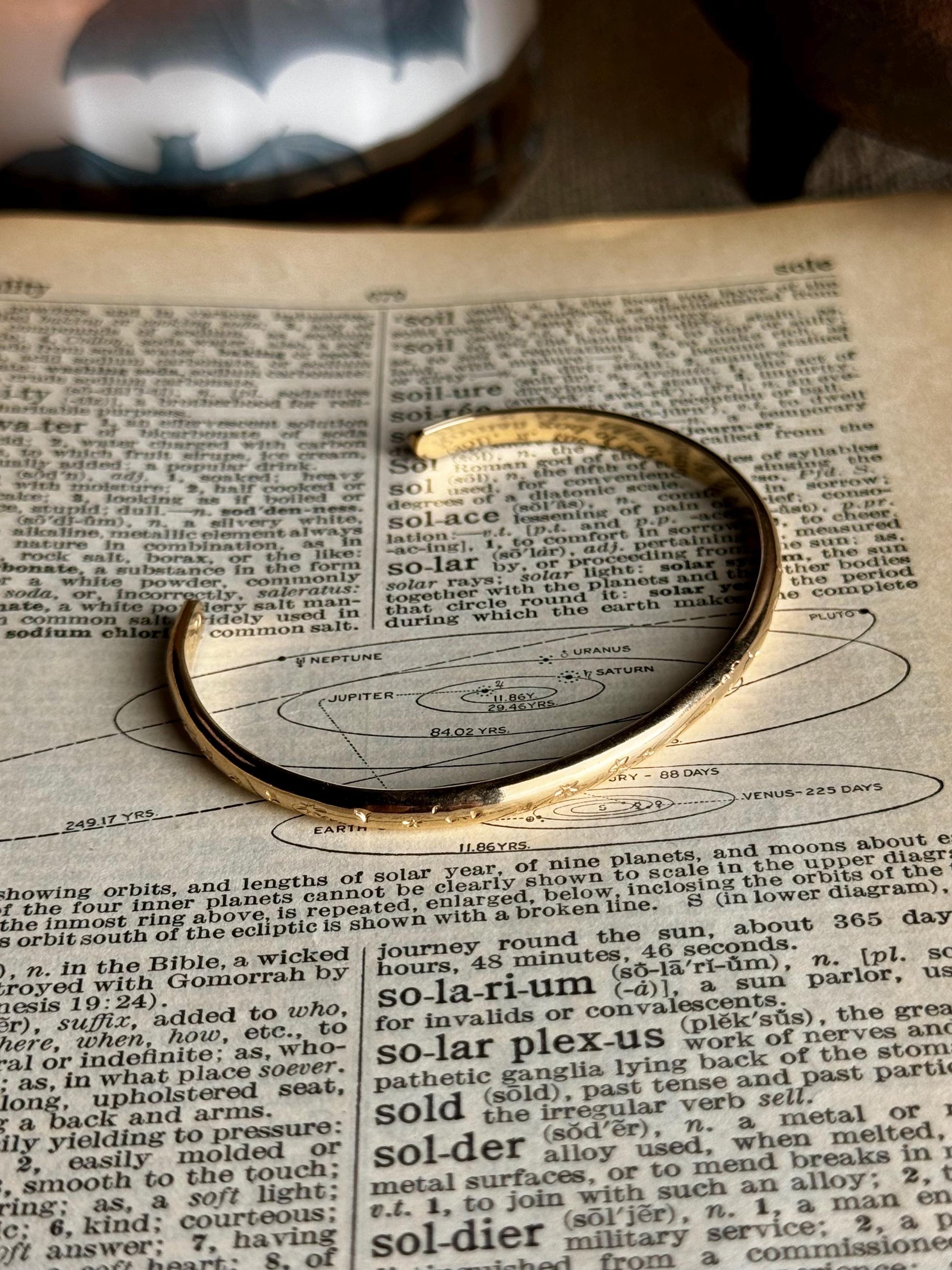 Gold or Silver Shooting Star Cuff, Shooting Star Bracelet, Silver Cuff, Sterling Cuff, Shooting Star Jewelry, Sterling Silver Cuff, Handmade